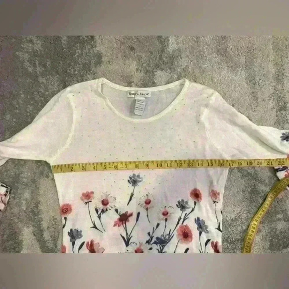 Womens White Rebecca Malone Top - Picture 4 of 6